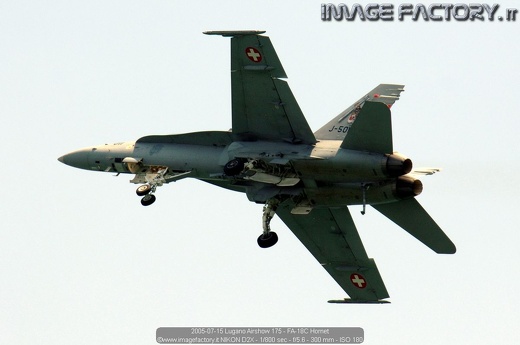 2005-07-15 Lugano Airshow 175 - FA-18C Hornet